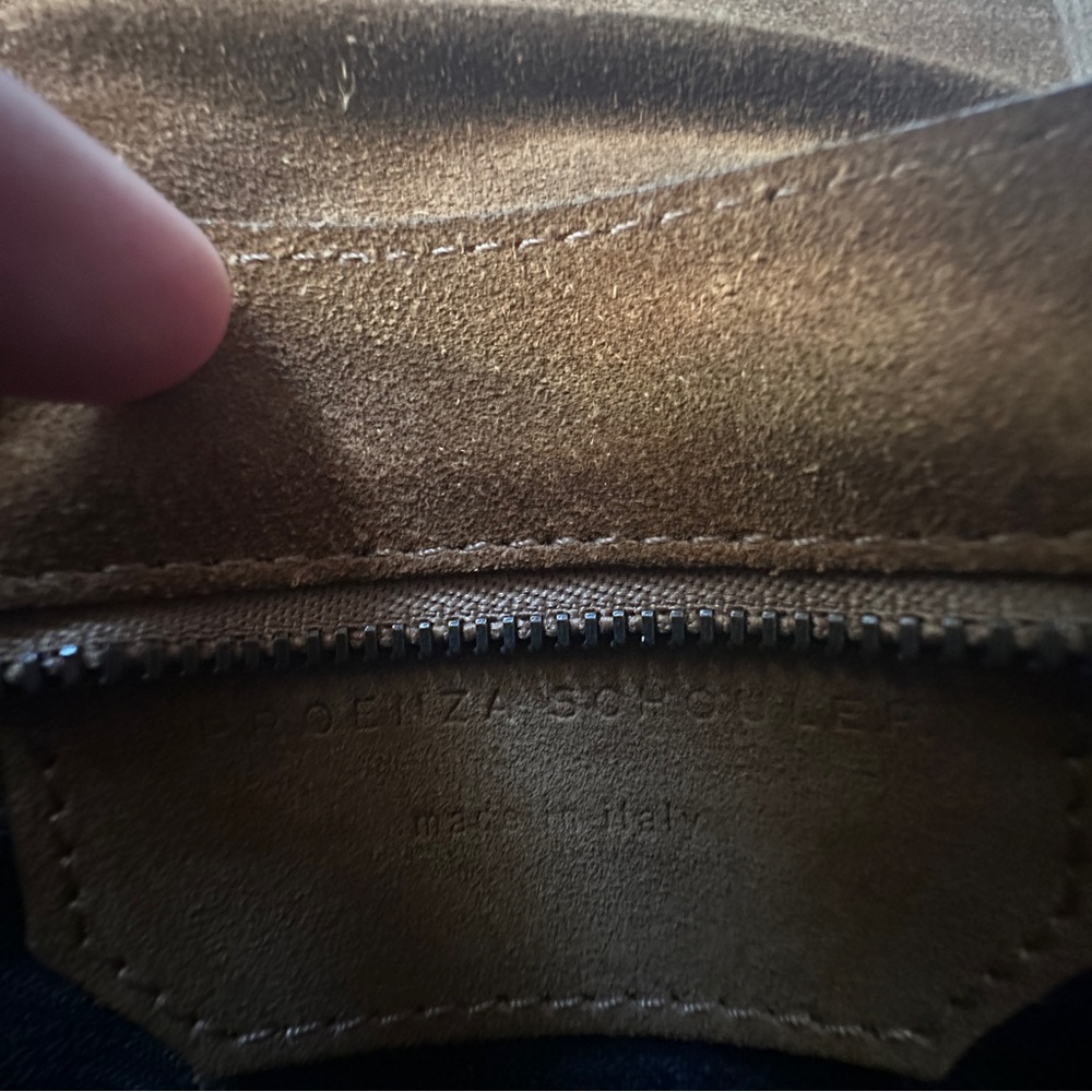 Proenza Schouler Mini Suede PS1 Crossbody Bag in Caramel - Picture 11 of 16